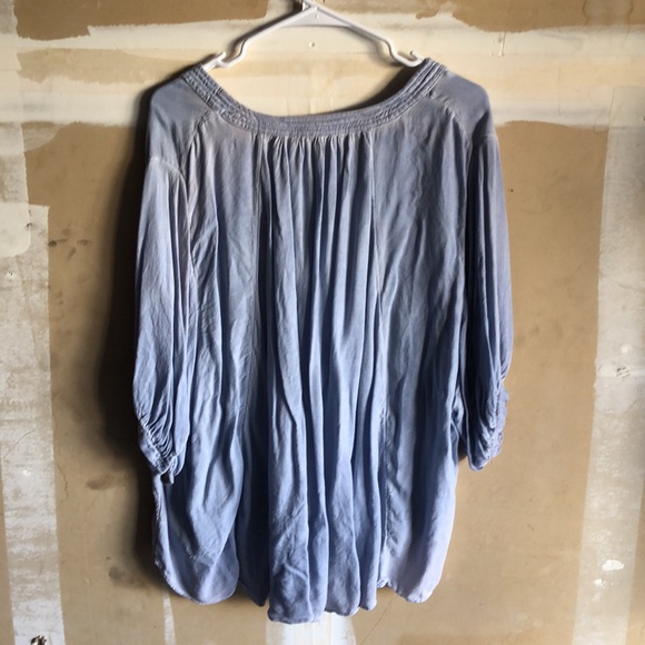 Free People Catch Me If You Can Oversized V-Neck - Picture 4 of 4